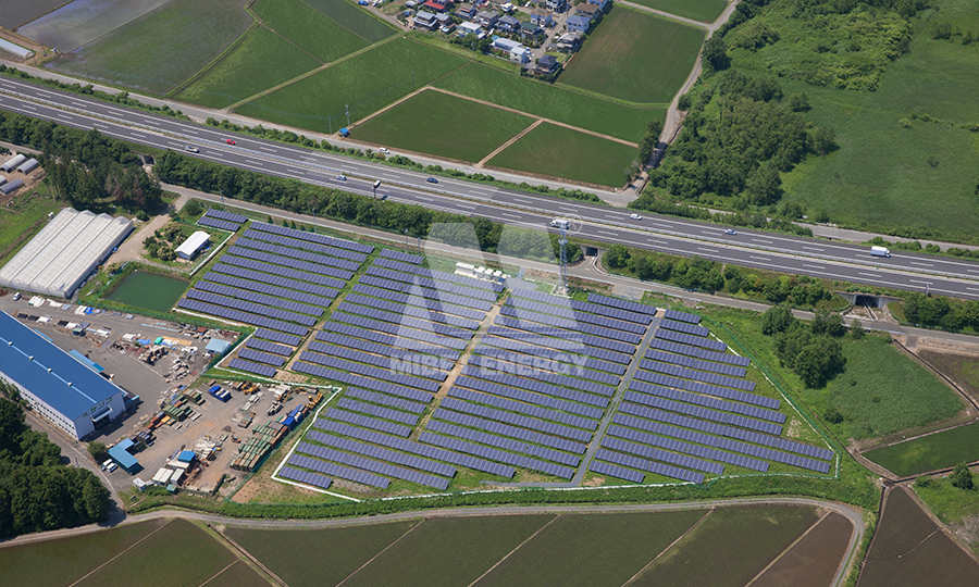 日本茨城縣光伏農業(yè)大棚發(fā)電系統(tǒng)項目