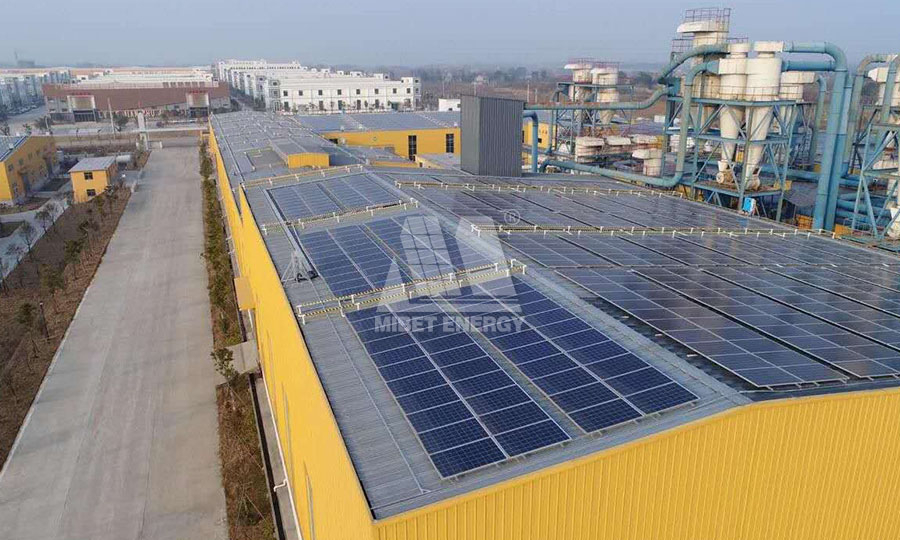 荊門彩鋼瓦光伏發(fā)電項目工程