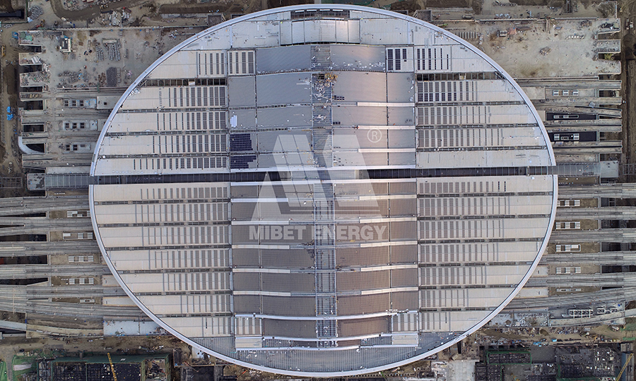 河北雄安高鐵站屋頂支架系統(tǒng)項目