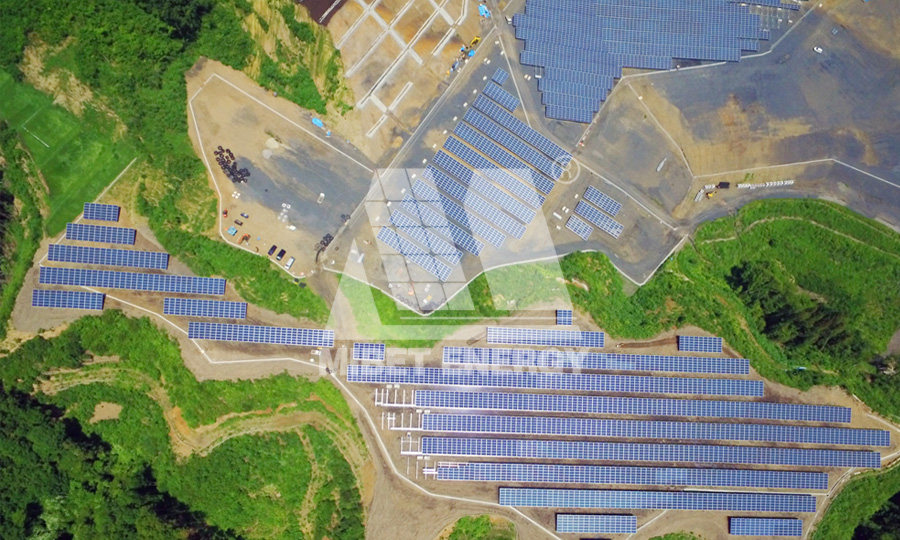 日本太陽(yáng)能電池板支架系統(tǒng)工程