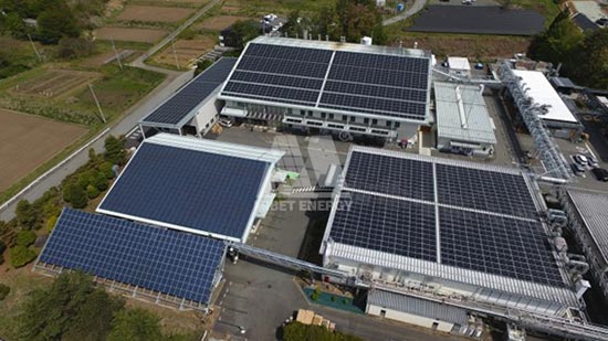 山梨縣工廠屋頂項(xiàng)目